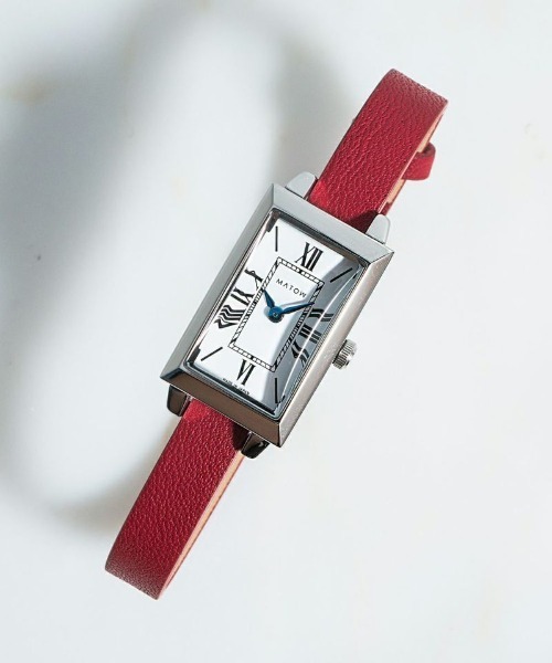 MATOW（マトウ）の「「MATOW/マトウ」SHIKI SQUARE シルバー（アナログ