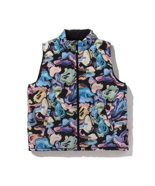 ART CAMO REVERSIBLE DOWN VEST（ダウンベスト）｜A BATHING APE（ア
