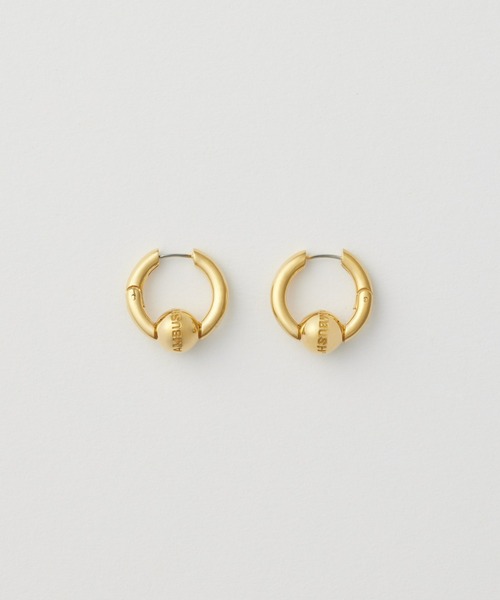 AMBUSH（アンブッシュ）の「MINI BALL CLOSURE EARRINGS（ピアス（両耳