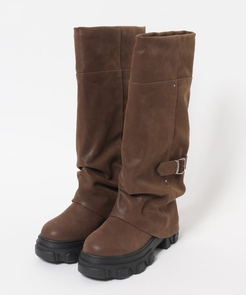 セール】ルーズFITロングブーツ/581263（ブーツ）｜JEANASIS