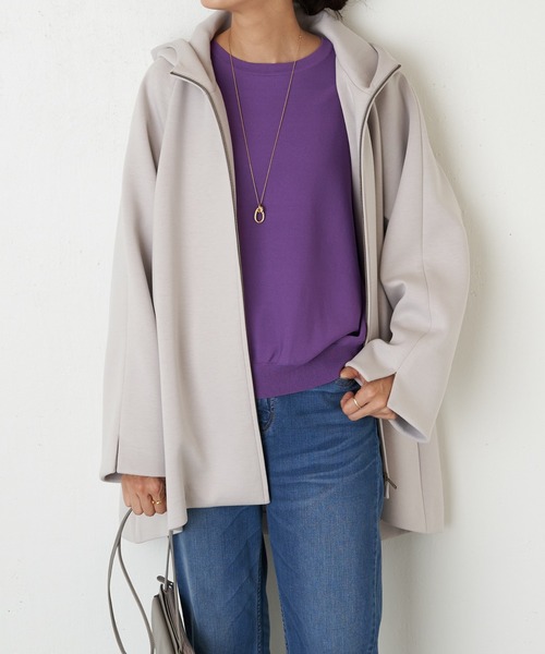 BEARDSLEY（ビアズリー）の「フードハーフフレアコート（その他