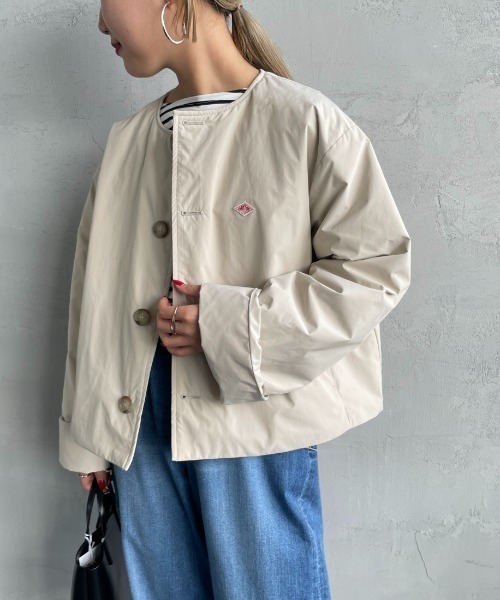 DANTON/ダントン] インサレーション カラーレス ワイドジャケット