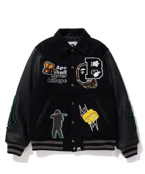 A BATHING APE（アベイシングエイプ）の「BAPE VARSITY JACKET