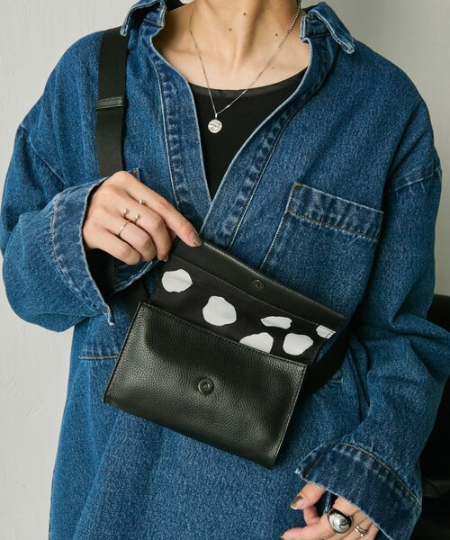 セール】《インフルエンサーuchida企画/本革》ミニワイドテープ