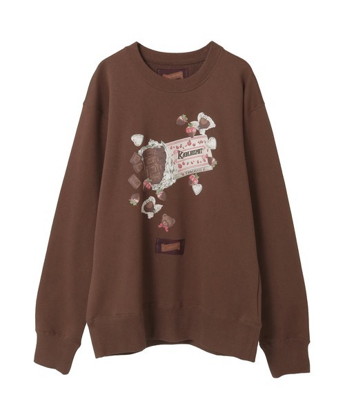 スウィートメモリーズプリントトレーナー（スウェット）｜KARL HELMUT