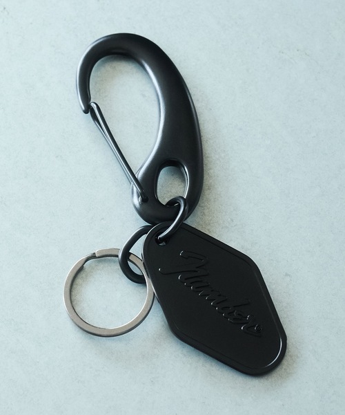Number⑨ LOGO PLATE KEY HOLDER / ナンバーナイン ロゴ プレート