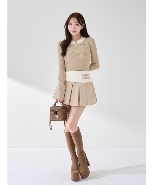 Darich（ダーリッチ）の「【ゴールドパーツ】キルティングスクエアミニ