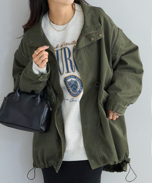 DISCOAT（ディスコート）の「【2WAY】オーバーサイズモッズコート