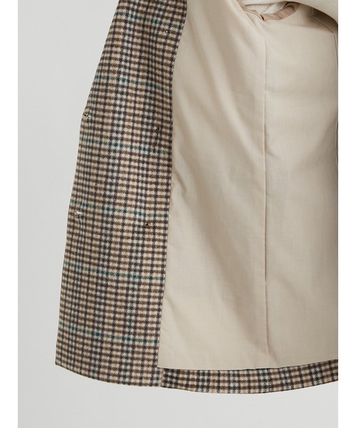 Mila Owen（ミラオーウェン）の「テーラードダブルコートジャケット