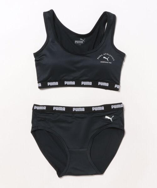 □PUMA セットアップ 上下 黒 シングレット ショーツ タンクトップ