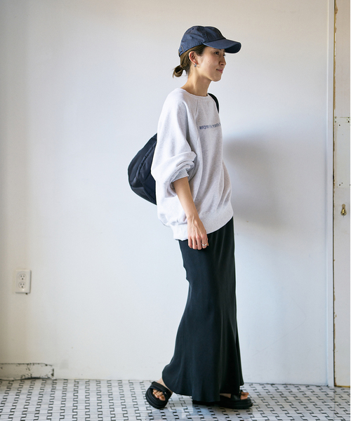 セール】【haru×FRAMeWORK】ロゴスエット（スウェット）｜FRAMeWORK