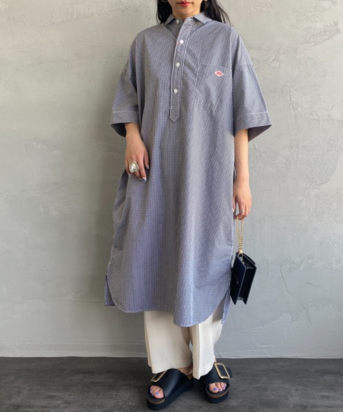 DANTON（ダントン）の「[DANTON/ダントン] コットンポプリン ギンガム