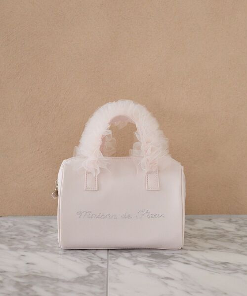 セール】チュールハンドル2Wayボストンバッグ（ボストンバッグ