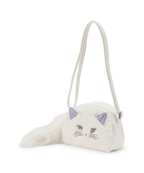 セール】フワフワネコファーショルダーバッグ（ショルダーバッグ
