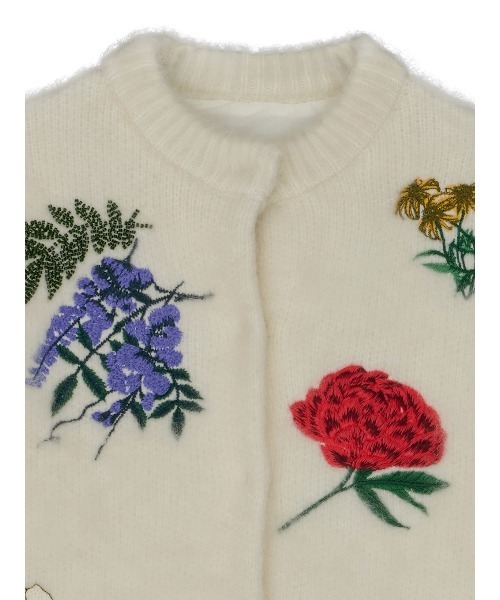 Ameri（アメリ）の「AMANDA MOHAIR KNIT TOP（カーディガン/ボレロ