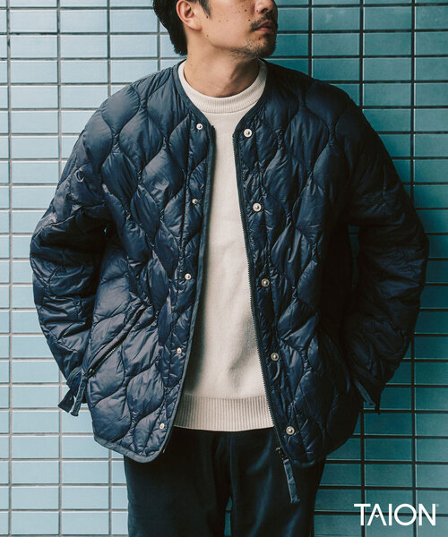 セール】TAION / タイオン M65 LINER W-ZIP SHORT DOWN JKT（ダウン