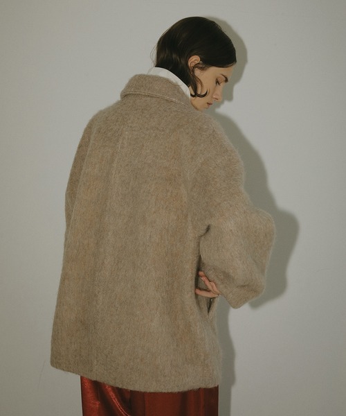 MANOF（マノフ）の「SHAGGY COCOON COAT（その他アウター）」 - WEAR