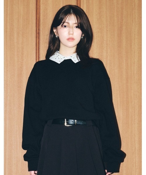 SNIDEL（スナイデル）の「【USAGI ONLINE/ZOZOTOWN限定】ビジュー衿