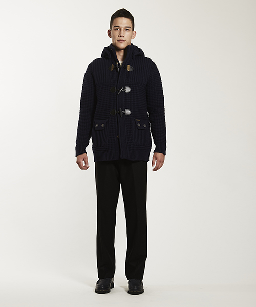 BARK（バーク）の「BARK ニットダッフル（ダッフルコート）」 - WEAR