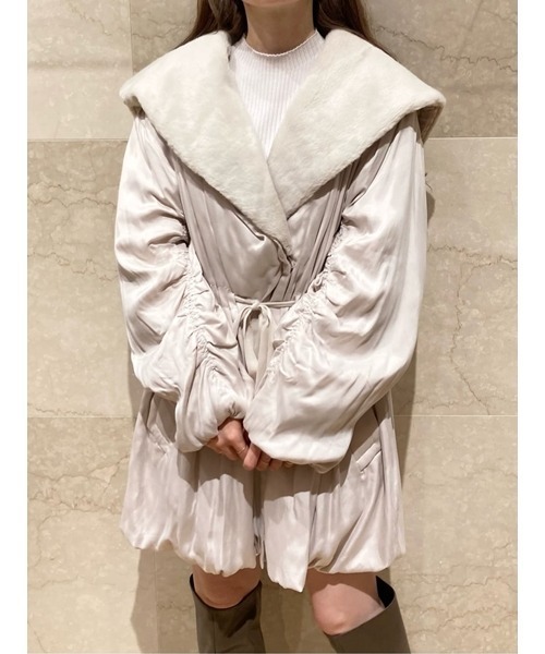 SNIDEL（スナイデル）の「キュプラレディモッズコート（モッズコート