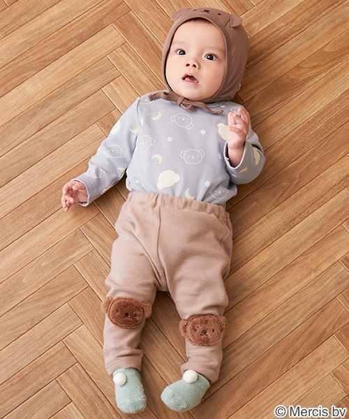 Miffy（ ミッフィー）の「【miffy】ロンパース帽子セット（ロンパース