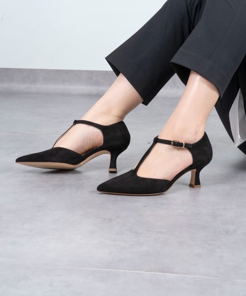 セール】【FABIO RUSCONI/ファビオルスコーニ】パテントTストラップ