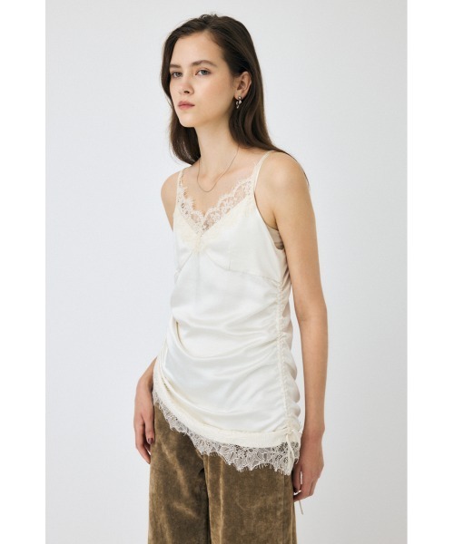 MOUSSY（マウジー）の「LACE TRIM キャミドレス（ワンピース）」 - WEAR