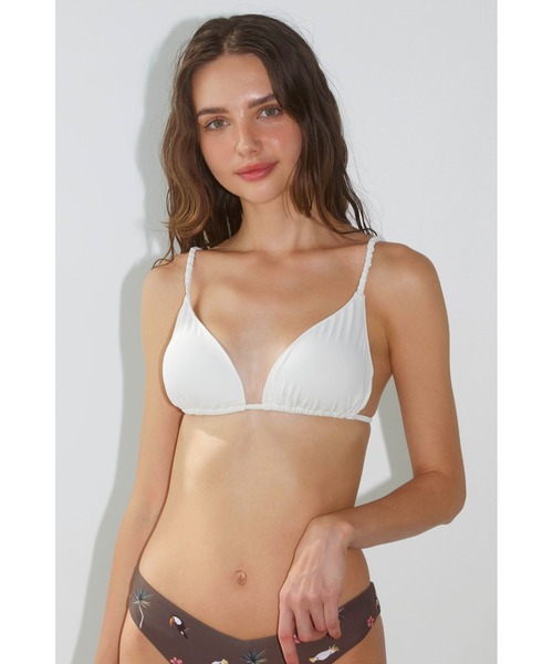 ALEXIA STAM（アリシアスタン）の「Madeline /スリムクシュ紐TOP（水着