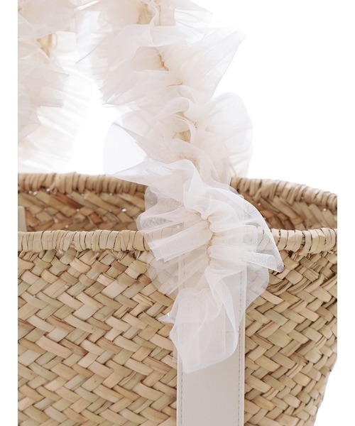 SNIDEL（スナイデル）の「ブレードチュールバッグ（かごバッグ）」 - WEAR