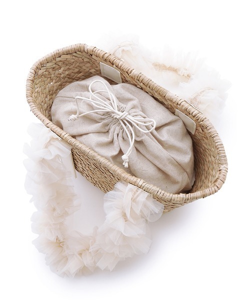 SNIDEL（スナイデル）の「ブレードチュールバッグ（かごバッグ）」 - WEAR