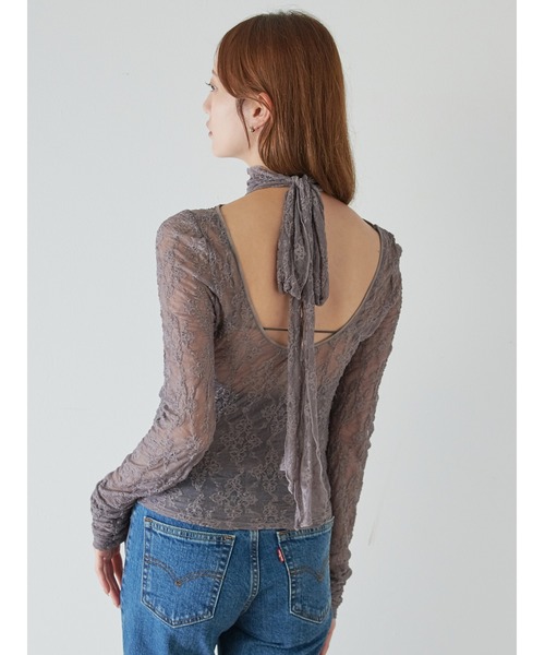 セール】【Chacott】レースシアーTOPS（Tシャツ/カットソー）｜Chacott