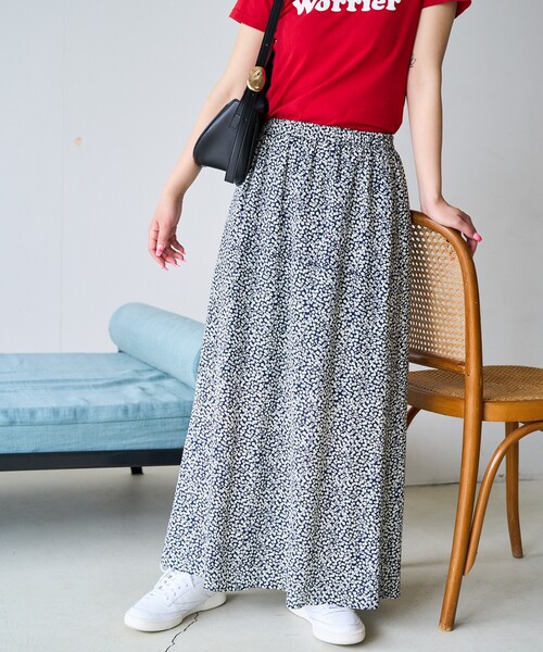 セール】限定展開 花柄 フレア スカート（スカート）｜FREAK'S STORE