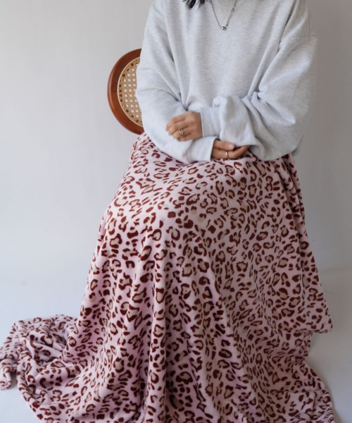 Port / ポート 】 レオパード ブランケット #（ブランケット）｜Port