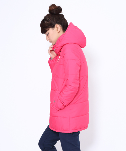 X-girl（エックスガール）の「LONG PUFF COAT（ダウンジャケット