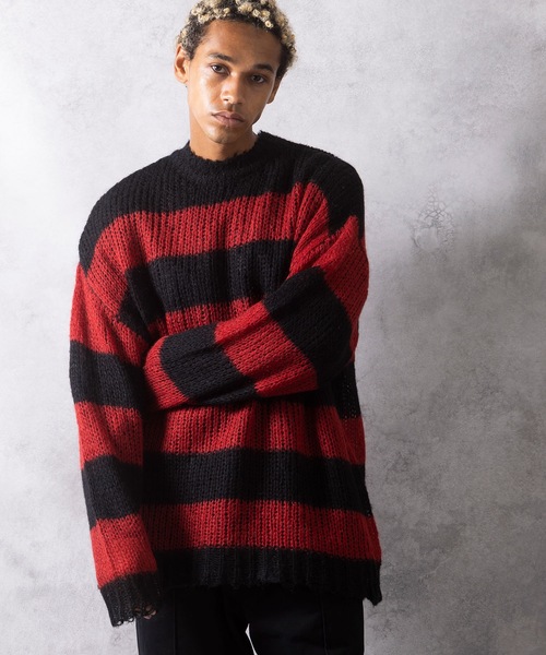 NUMBER(N)INE NUMBER NINE フェザーヤーンニット ナンバーナイン