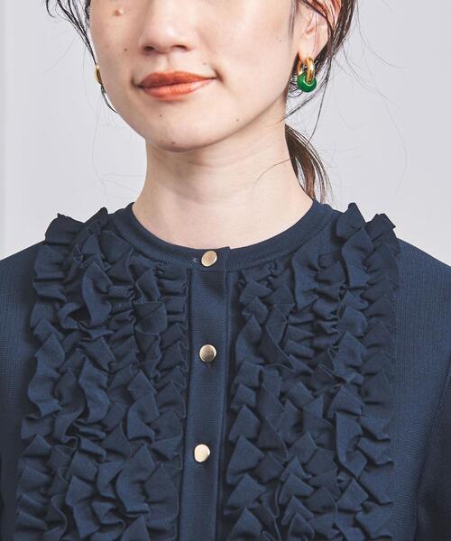 UNITED ARROWS（ユナイテッドアローズ）の「ミニフリル ニット