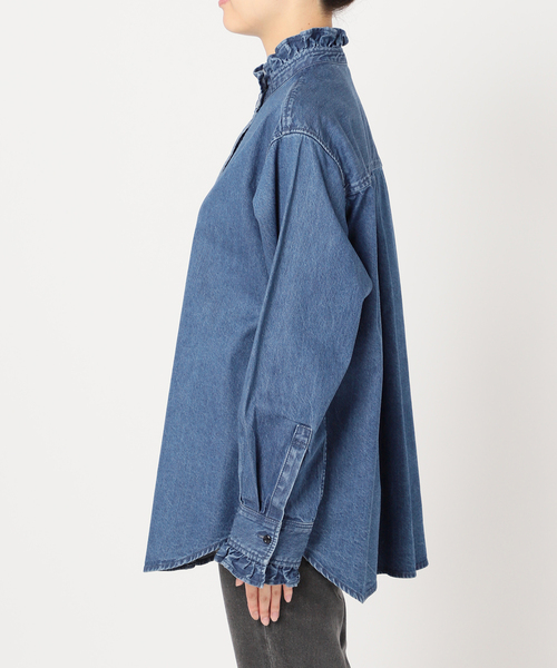 追加9》デニムフリルブラウス（シャツ/ブラウス）｜JOURNAL STANDARD