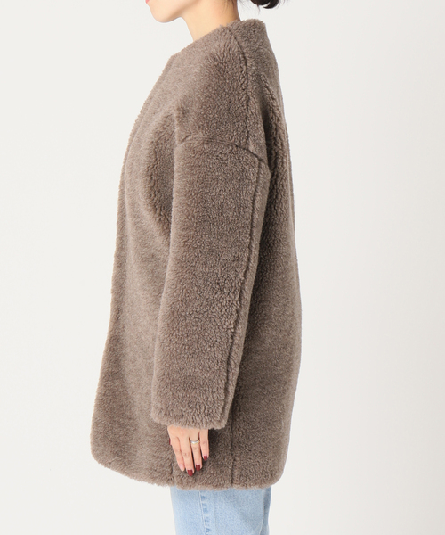 TICCA（ティッカ）の「【TICCA /ティッカ】ウールファーノーカラー