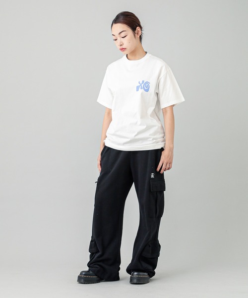 X-girl（エックスガール）の「XG TYPOGRAPHY S/S TEE（Tシャツ