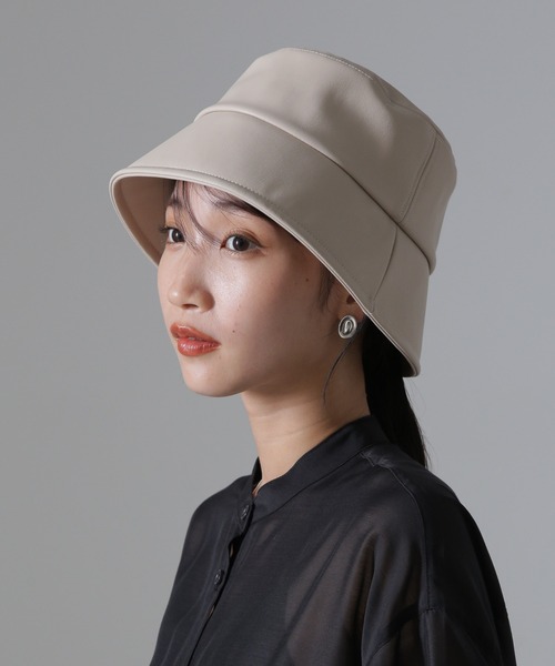 セール】フェイクレザーバケットハット（ハット）｜NANO universe