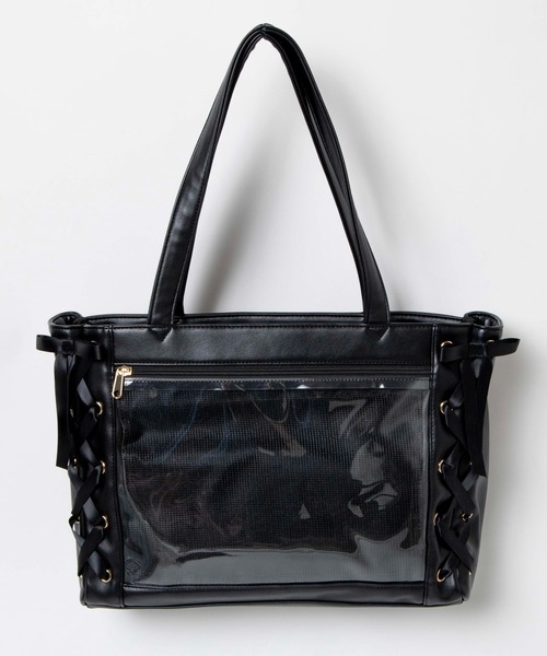 WEGO/【Sサイズ】レースアップ痛バッグ（トートバッグ）｜WEGO