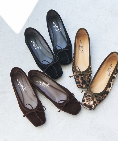 LE TALON（ルタロン）の「《追加4》スクエアベルベットバレエ（バレエ