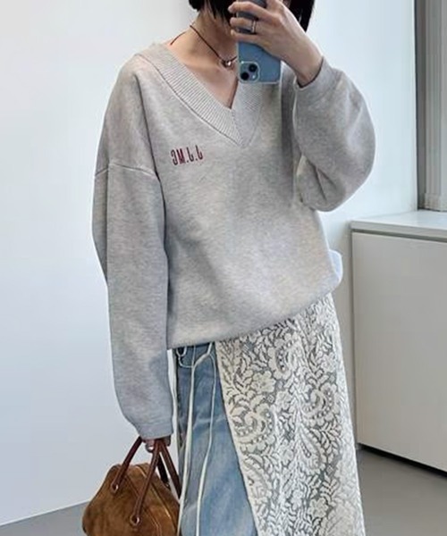 セール】【J.J. Mercer】ロゴスウェットニット（ニット/セーター）｜jj