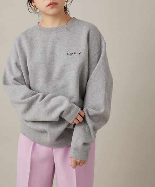 agnes b.（アニエスベー）の「【agnes b. pour ADAM ET ROPE'】SWEAT