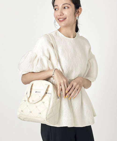 LeSportsac（レスポートサック）の「N/S MINI STCHL W PEARLS