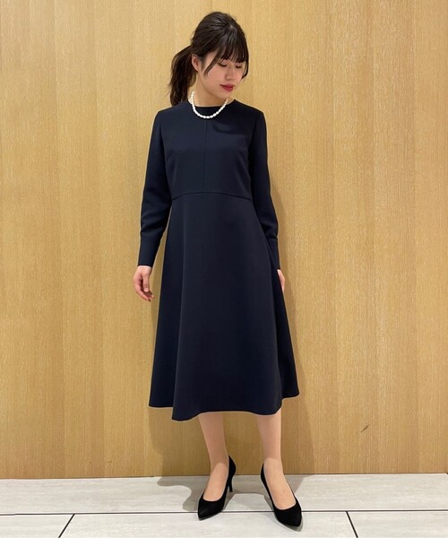 UNTITLED（アンタイトル）の「◇ミモレ丈 ジョーゼットワンピース