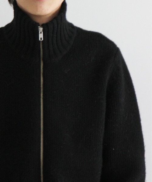KAIKO（カイコー）の「KAIKO SHRINK ZIP CARDIGAN（ニット/セーター