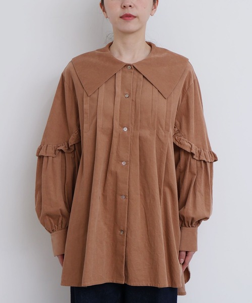 セール】shirt corl blouse（シャツ/ブラウス）｜fig London（フィグ