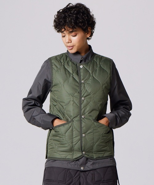 TAION(タイオン)】〈ユニセックス〉ミリタリー クルーネックボタン