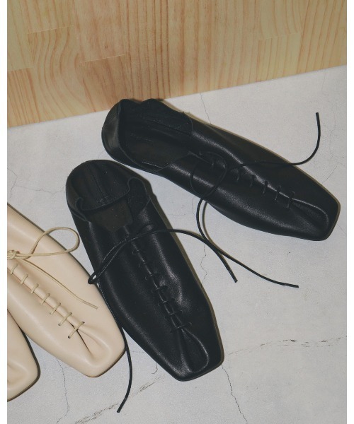 セール】Laceup Leather Shoes（スリッポン）｜TODAYFUL（トゥデイフル